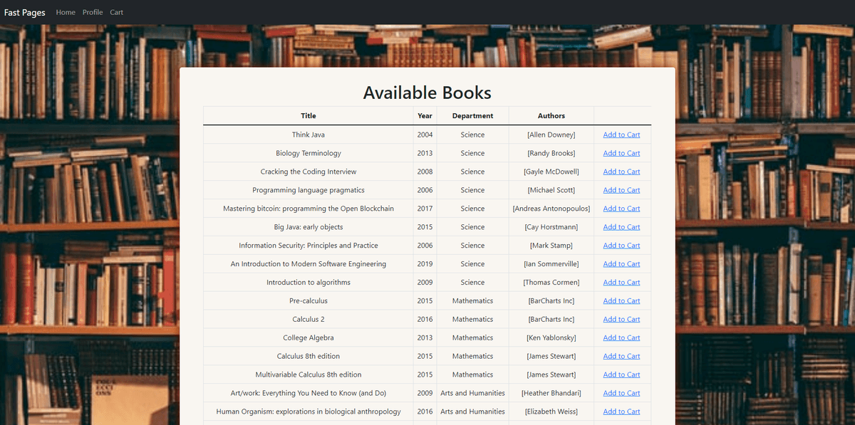 Fast Pages